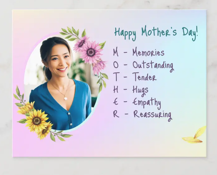 Happy mother's day card