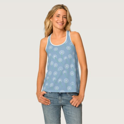 Dandelions in the Wind Tank Top