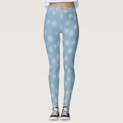 Dandelions in the Wind Leggings