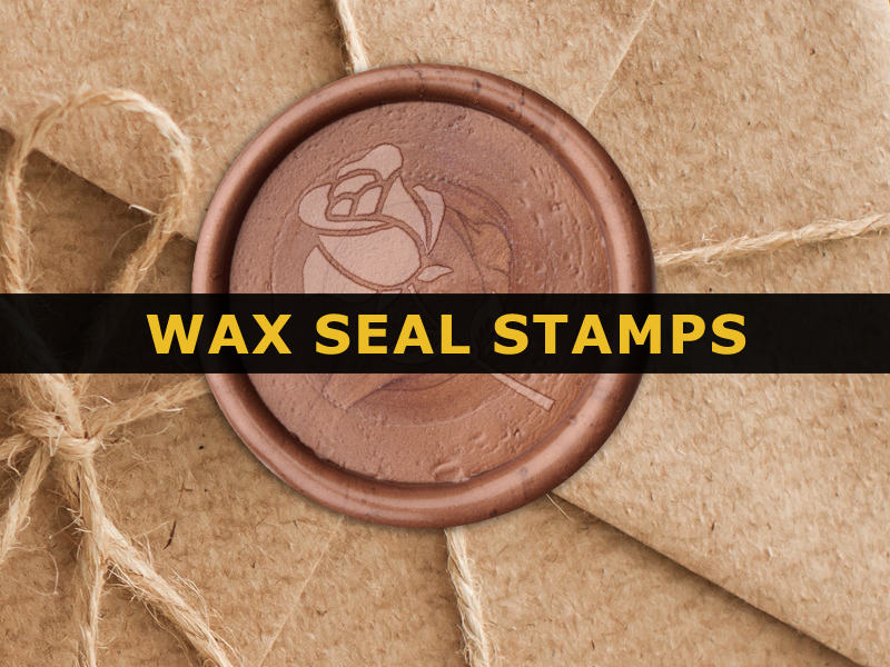 Wax seal stamps