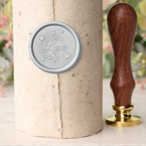 Romantic Love Hearts Wax Seal Stamp