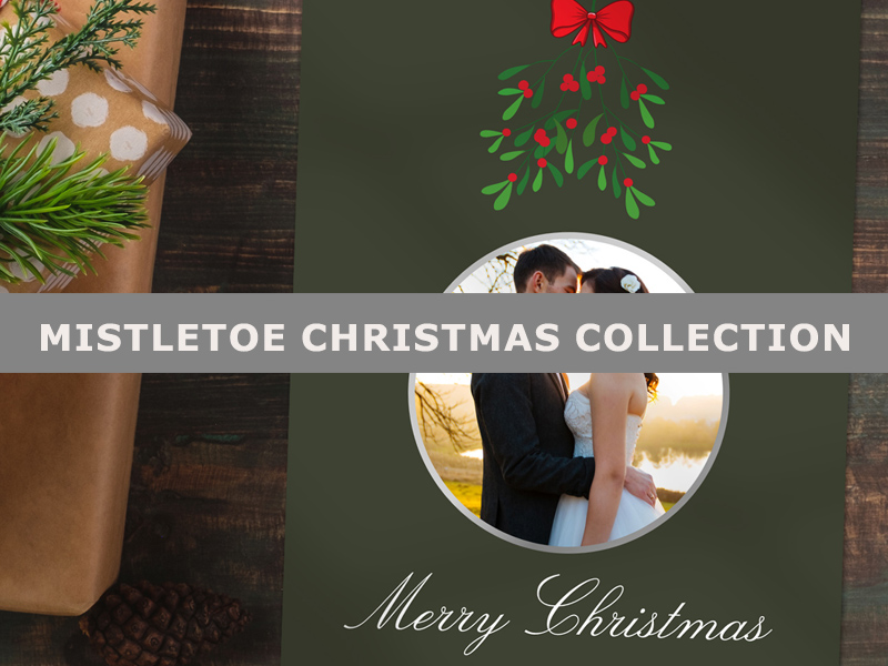 Mistletoe Christmas Cards