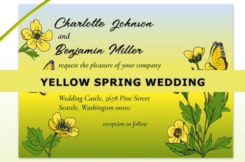 spring wedding