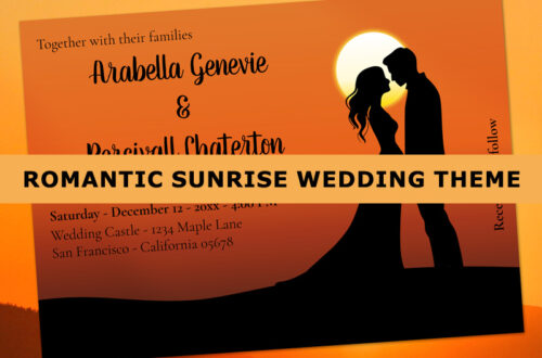 sunrise wedding